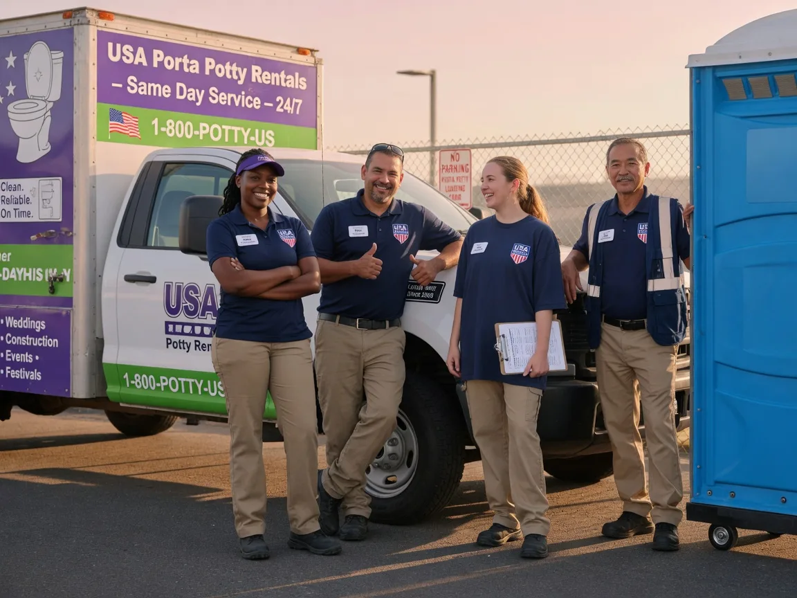 Porta Potty Rental company in Mosherville, MI